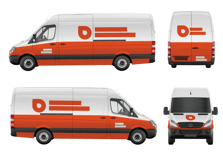 Darstellung Preisliste Transporter Kombi-Paket klein Wrapfactory